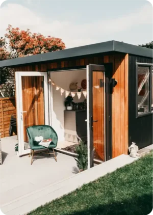 Creative self build garden studio 
